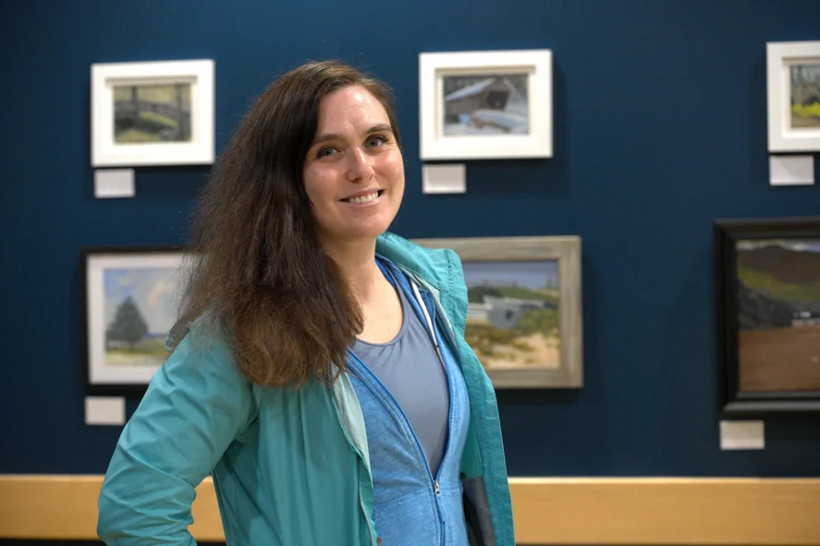 Local artist Rachel Cochran