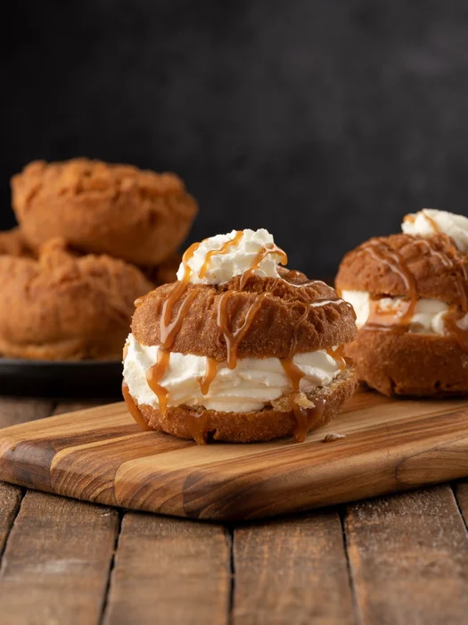 Caramel Apple Donuts