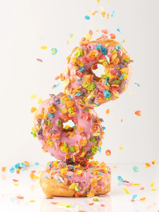 Fruity Pebbles Donuts