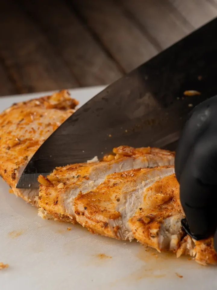 Barbecue chicken preparation