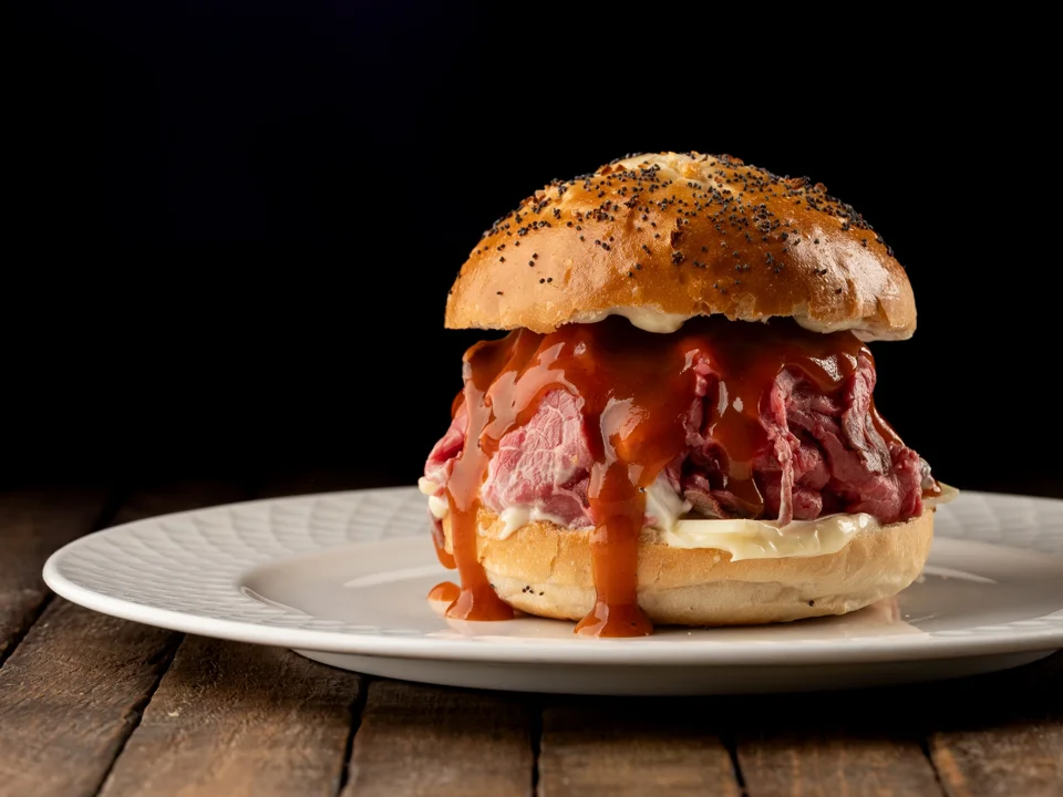North Shore beef sandwich